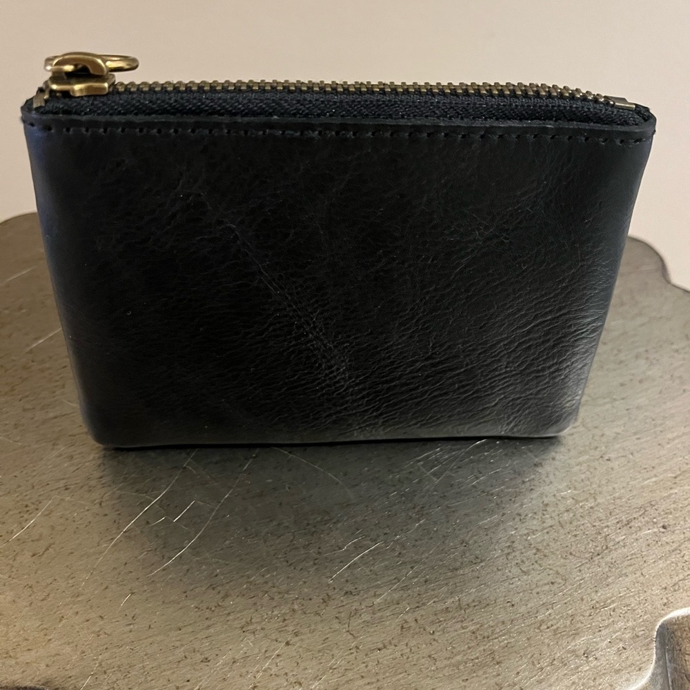 Madewell NWT genuine leather card: coin : bill holder